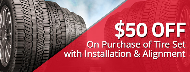 Purchase of Tire Set with Installation Special